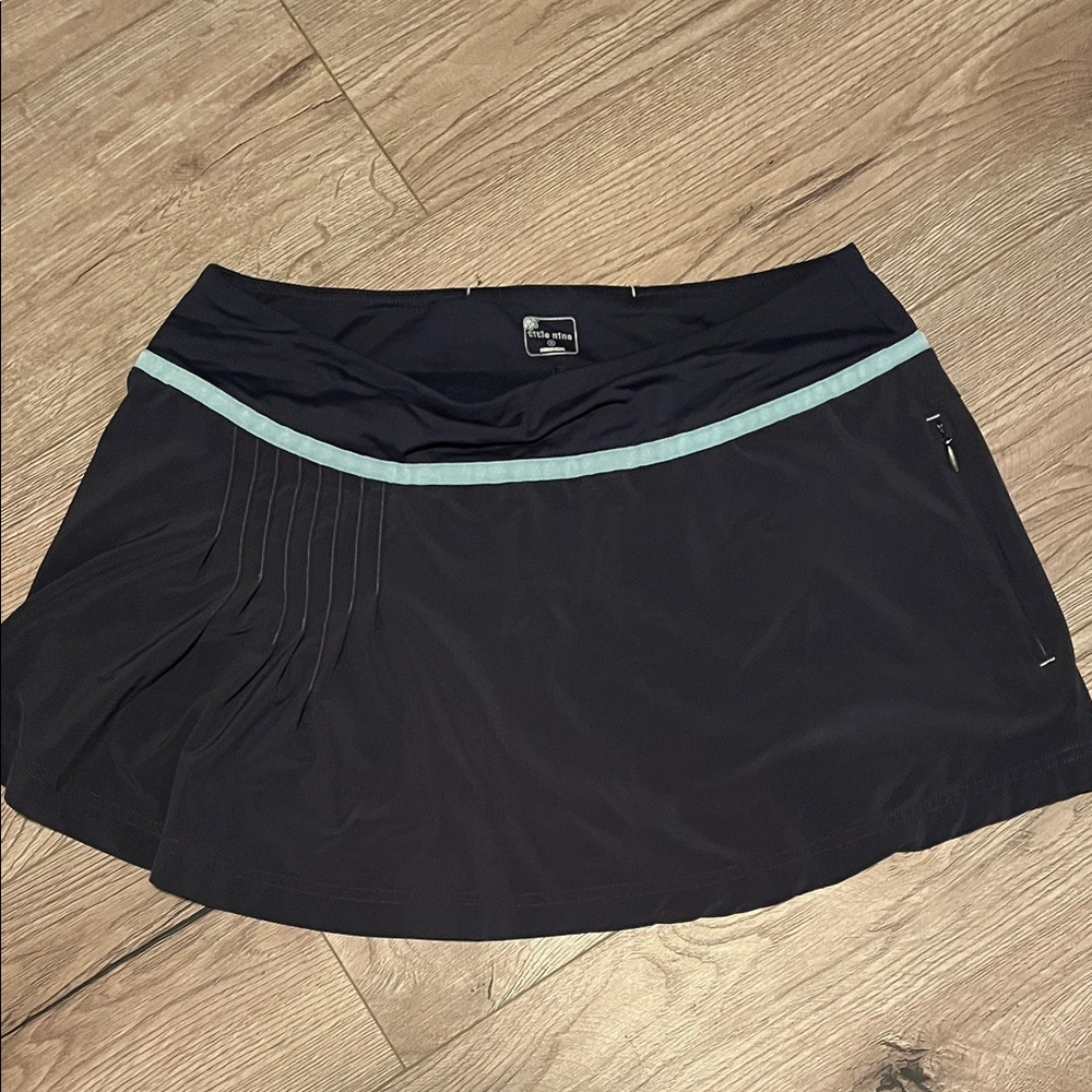 Title Nine Blue Skort with Light Blue Accent